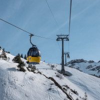 Kabinenbahn Stöckalp-Melchsee-Frutt, April 2024