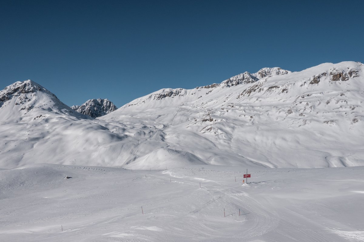 Skifahren im Val Müstair
