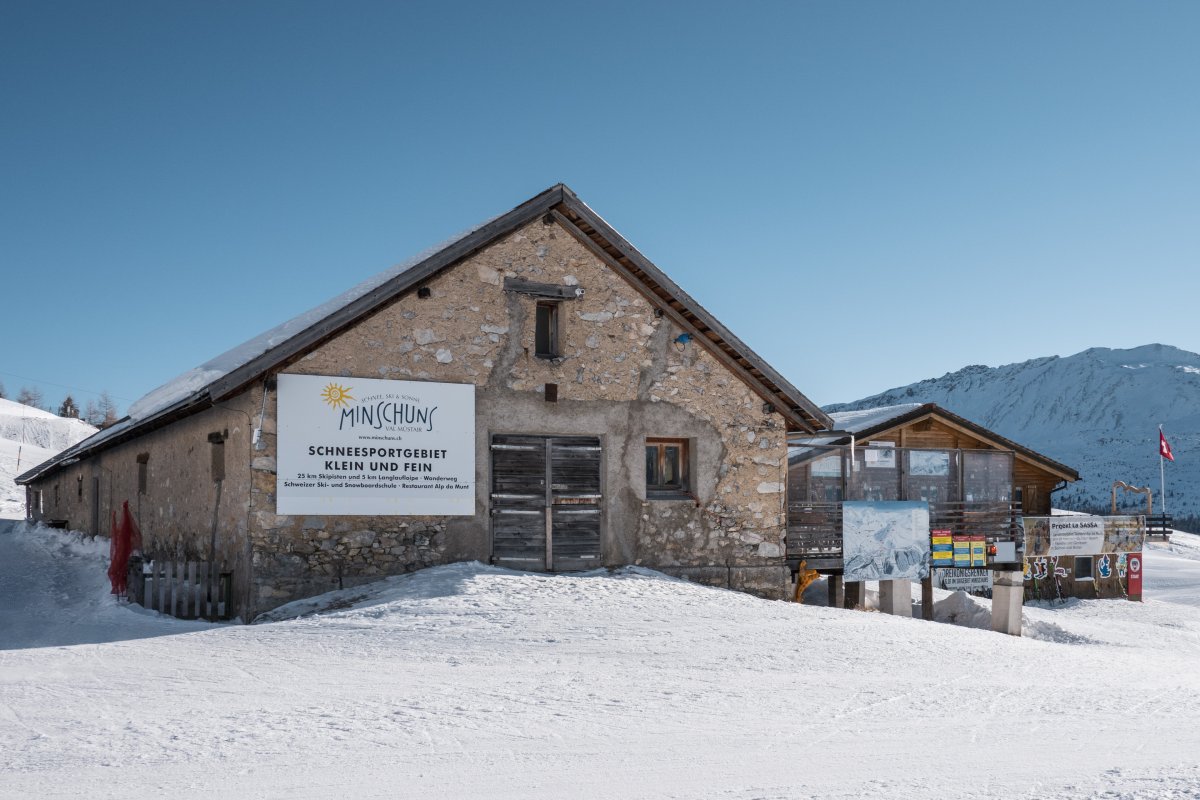Bergrestaurant Alp da Munt, Januar 2022