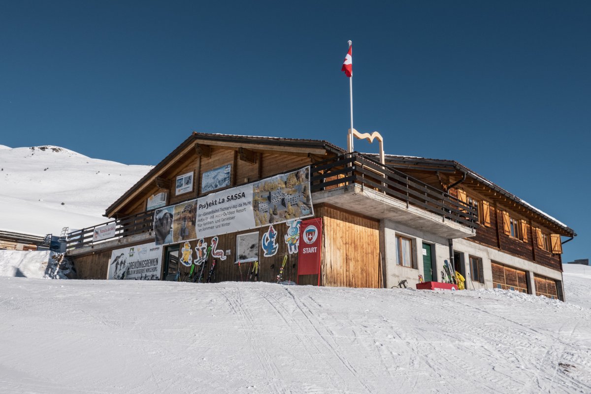 Bergrestaurant Alp da Munt, Januar 2022