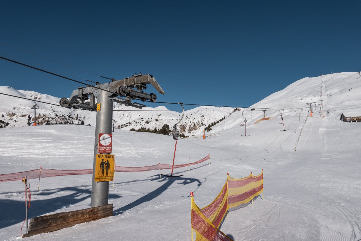 Schlepplift Alp da Munt in der Totalen