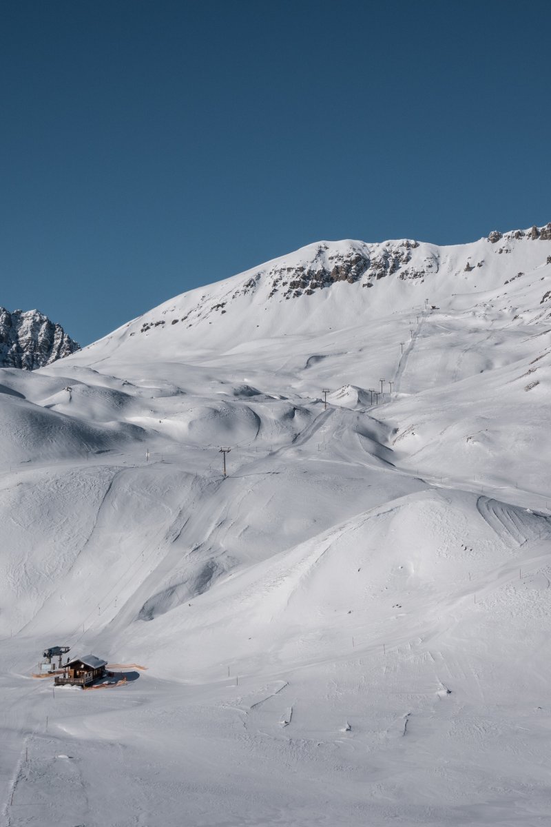 Schlepplift Vallatscha, Januar 2022