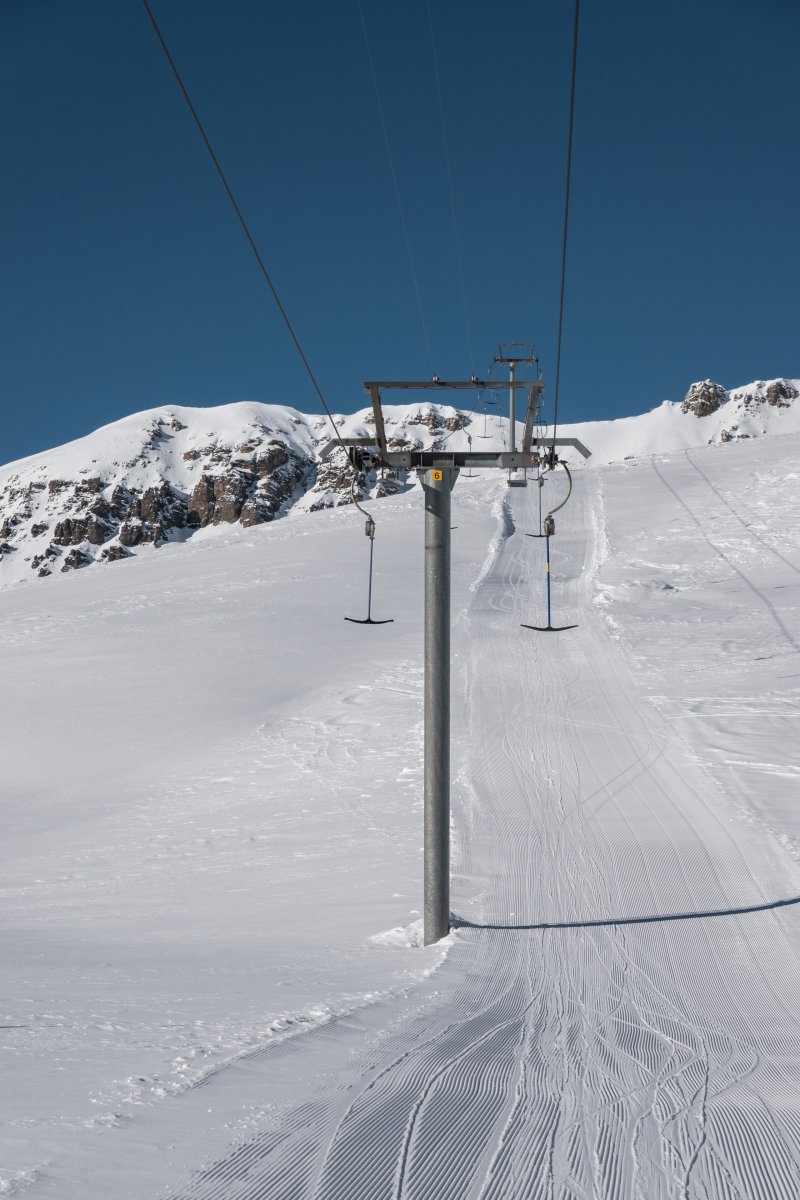Schlepplift Vallatscha, Januar 2022