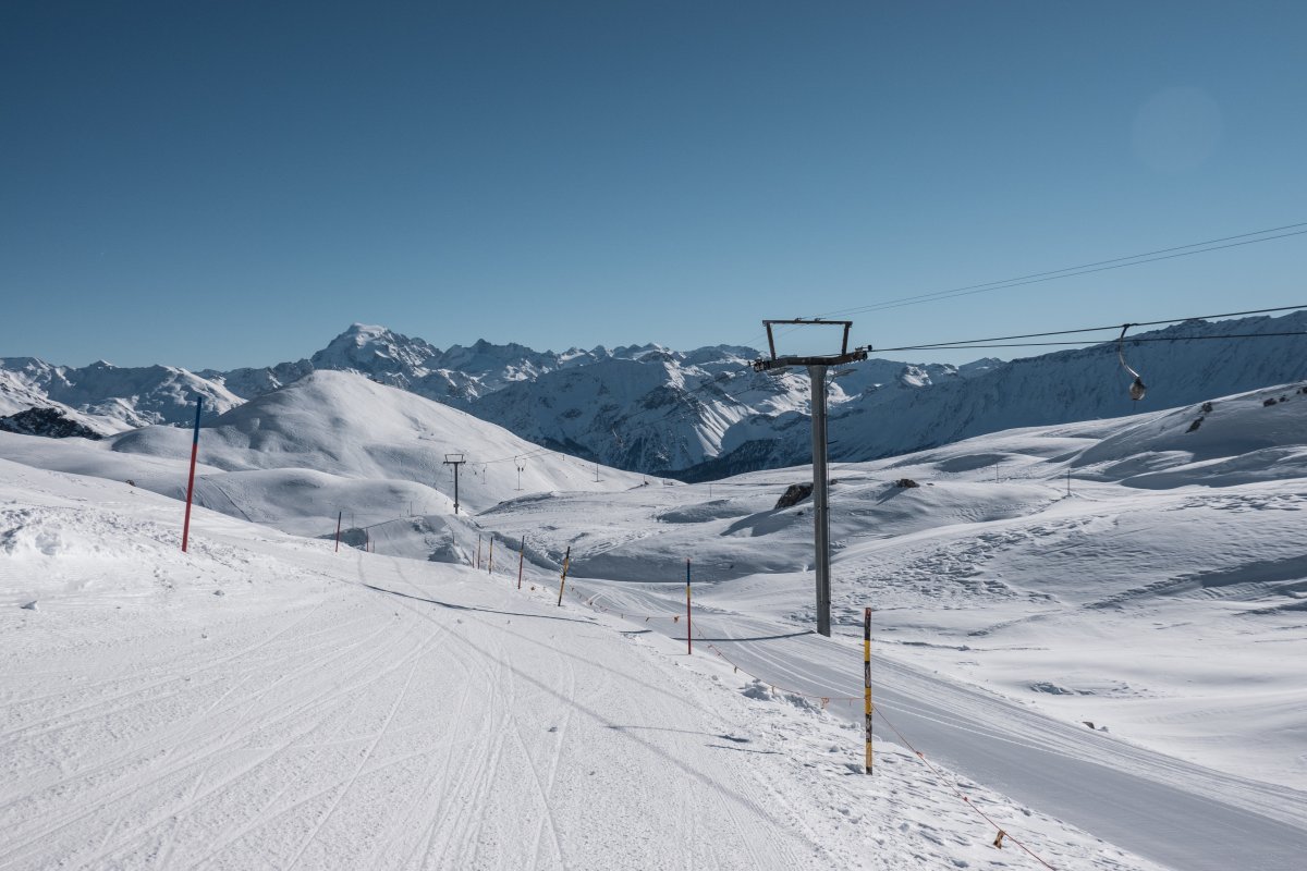 Schlepplift Vallatscha, Januar 2022