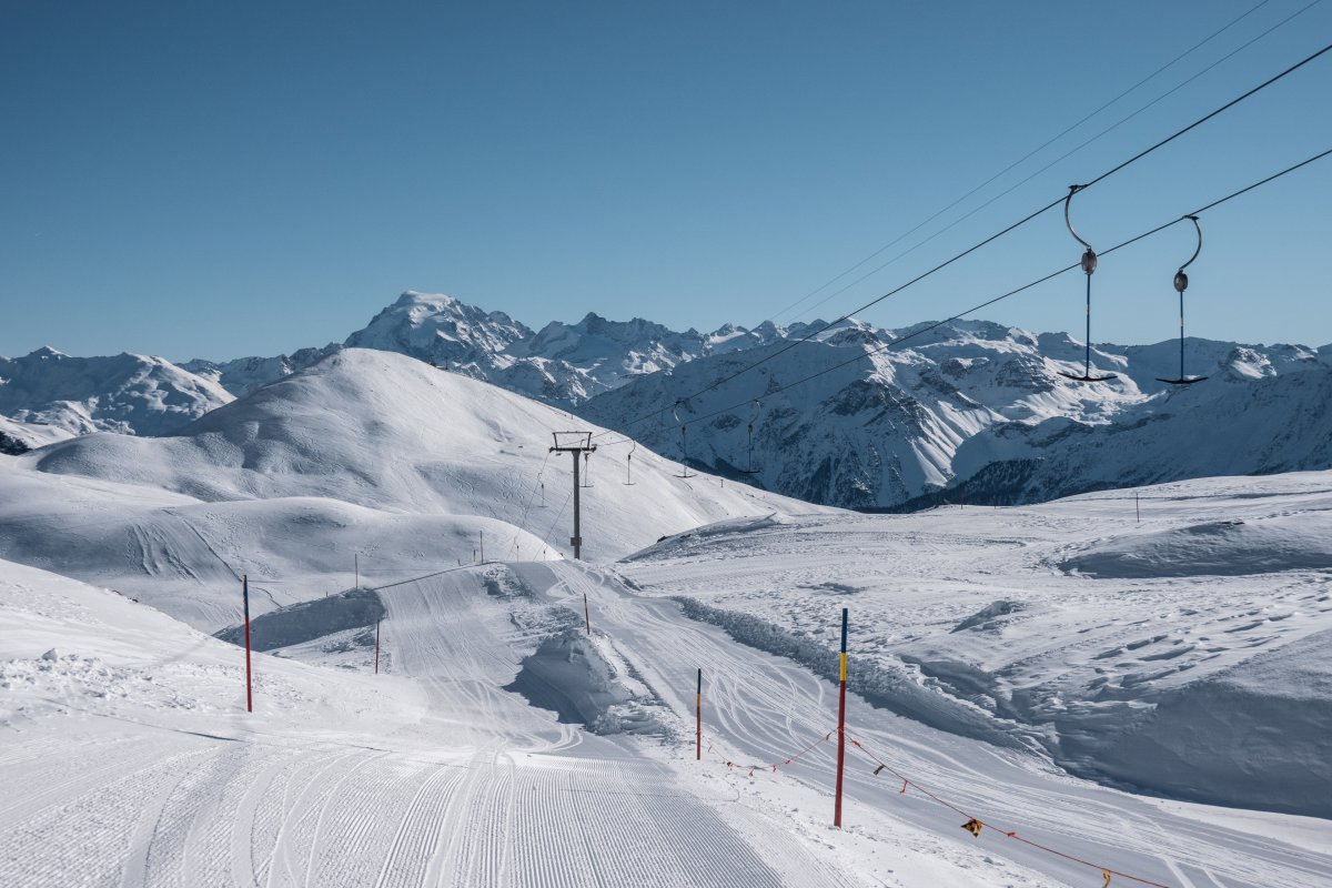 Schlepplift Vallatscha, Januar 2022