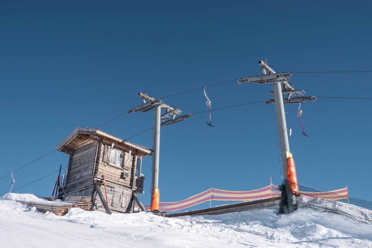 Schlepplift Alp da Munt-Minschuns Januar 2022