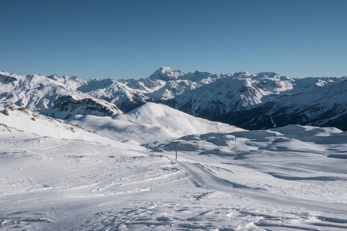 Wintersonne am Schlepplift Vallatscha