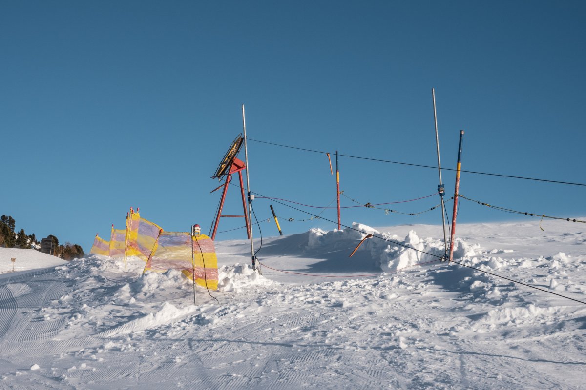 Übungsschlepplift auf der Alp da Munt