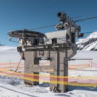 Talstation des Schlepplifts Alp da Munt-Minschuns, Januar 2022