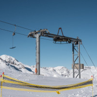Bergstation des Schlepplifts Alp da Munt-Minschuns, Januar 2022