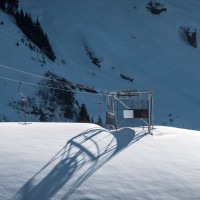 Bergstation des Schlepplifts Schilt, Dezember 2024