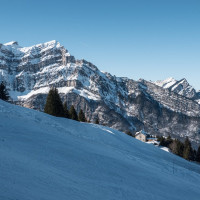 Piste am Schlepplift Schilt, Dezember 2024