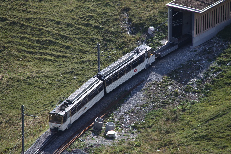 Zahnradbahn Montreux-Rochers de Naye, August 2011