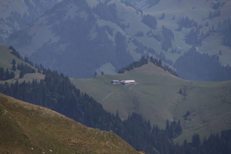 Blick Richtung Combe de Jaman, August 2011
