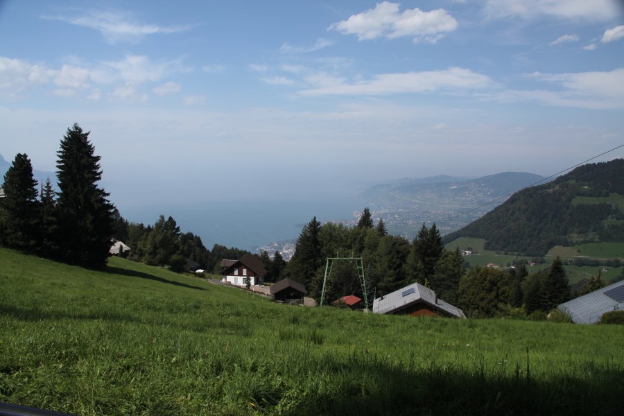 Schlepplift Caux, August 2011