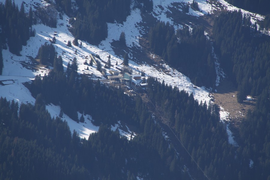 Luftseilbahn Lauterbrunnen-Grütschalp, März 2011