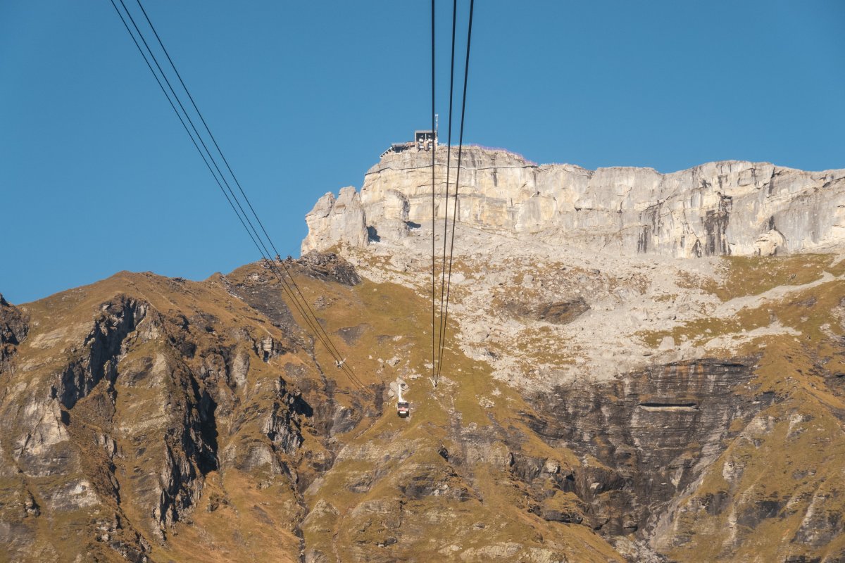 Luftseilbahn Mürren-Birg, Oktober 2021