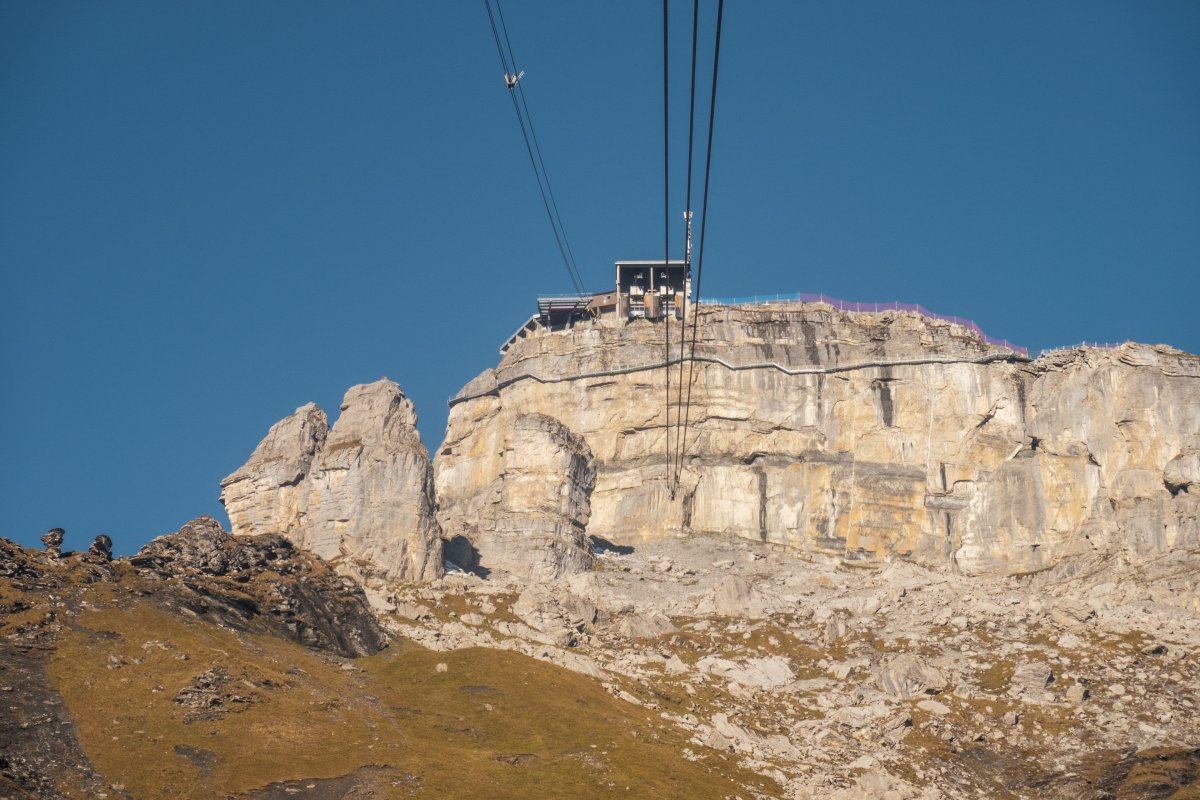Luftseilbahn Mürren-Birg, Oktober 2021