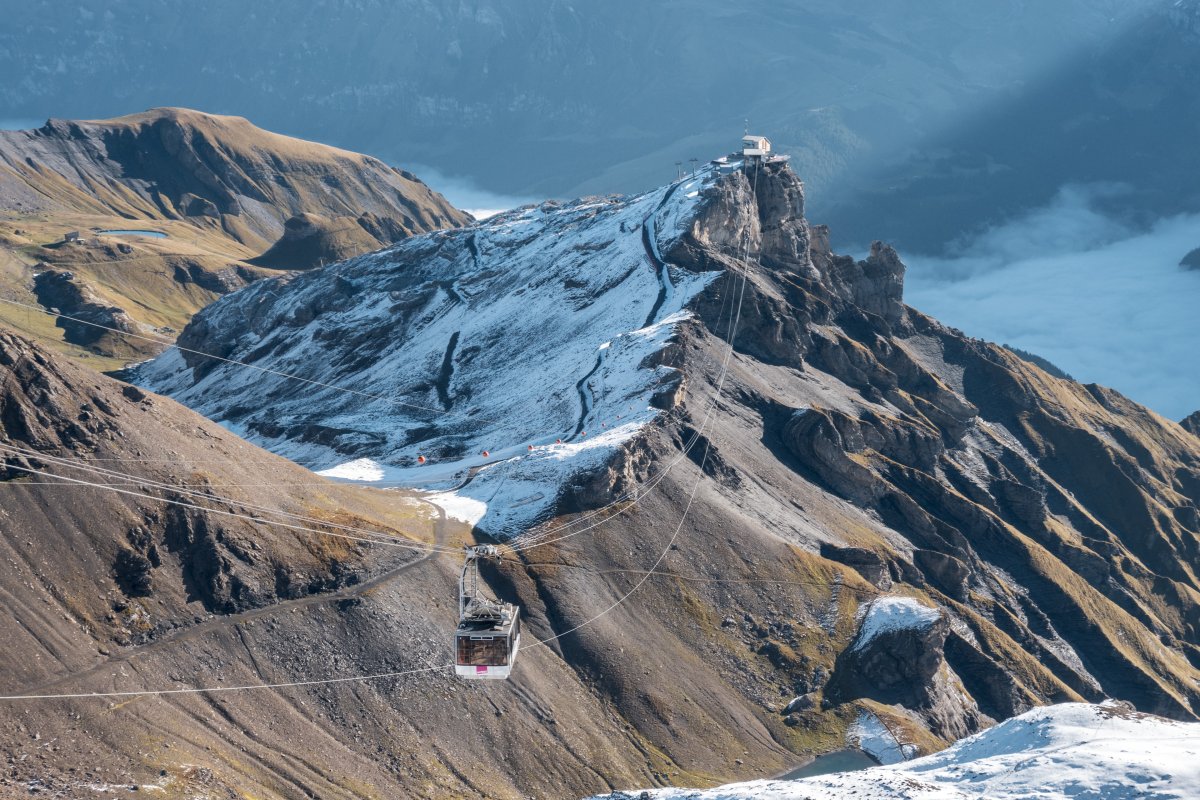 Luftseilbahn von Birg zum Schilthorn