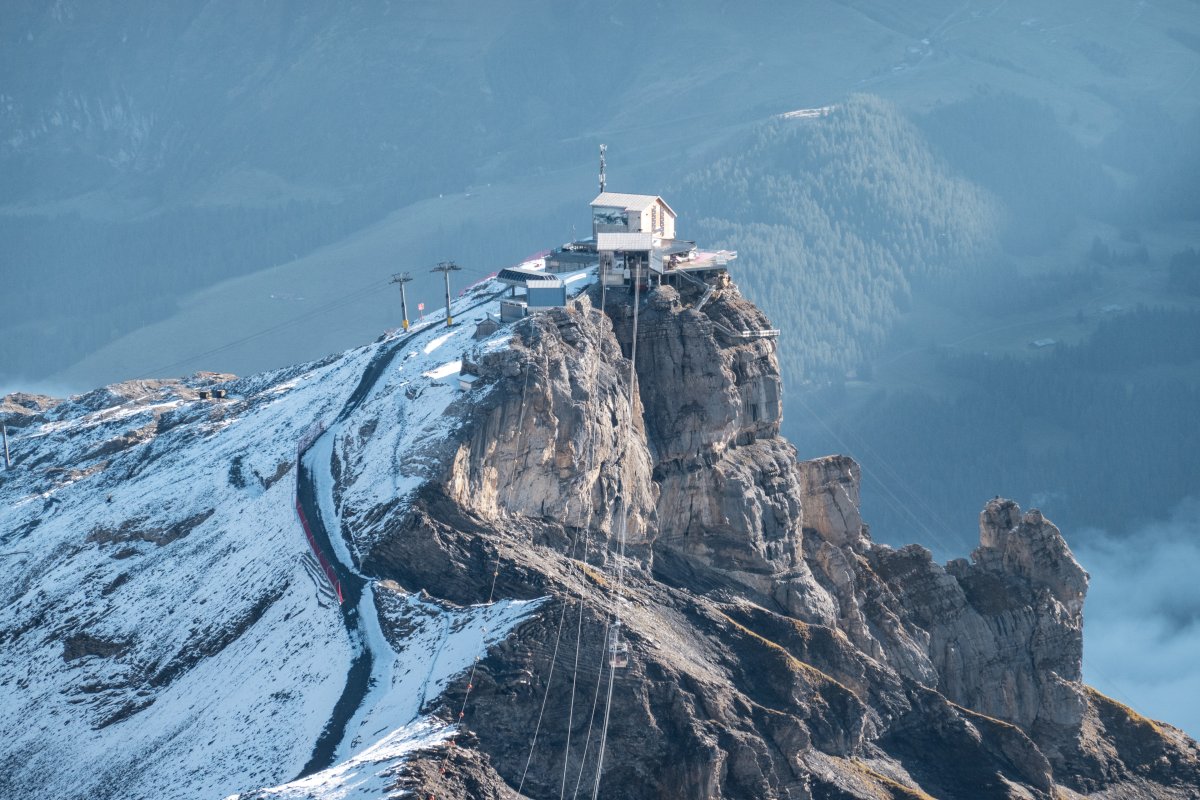 Luftseilbahn Birg-Schilthorn, Oktober 2021