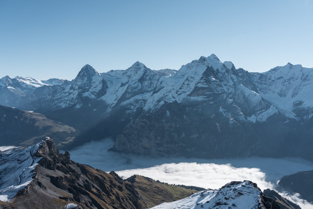 Panorama vom Schilthorn, Oktober 2021