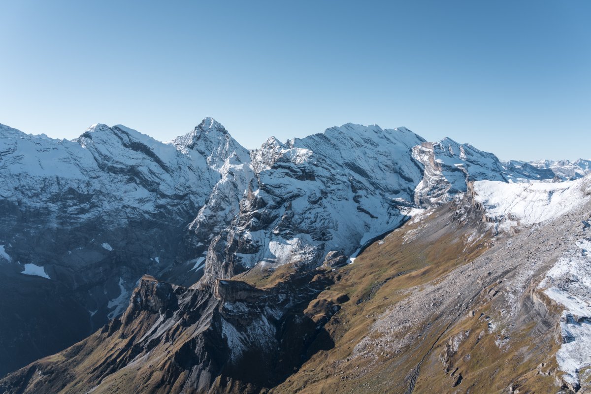 Panorama vom Schilthorn, Oktober 2021