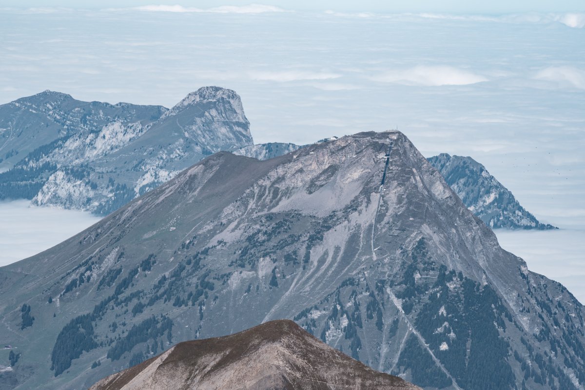 Panorama vom Schilthorn, Oktober 2021