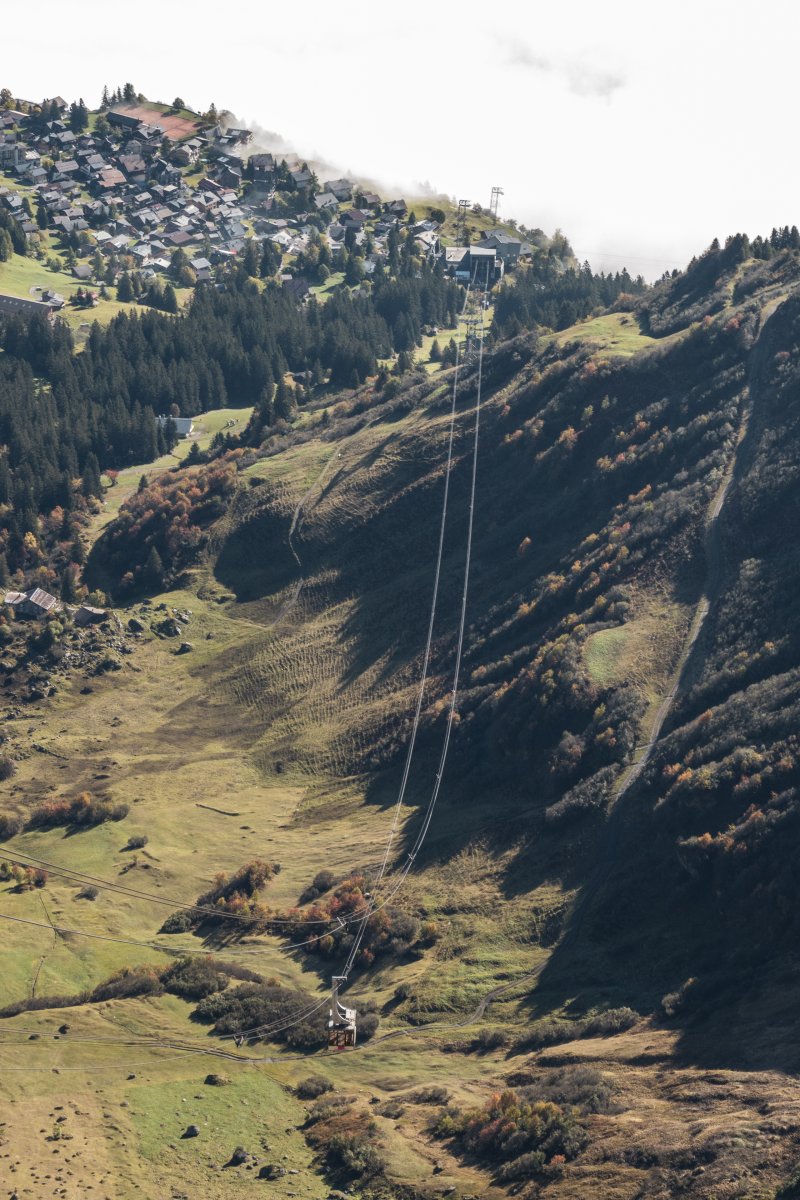 Luftseilbahn Mürren-Birg, Oktober 2021