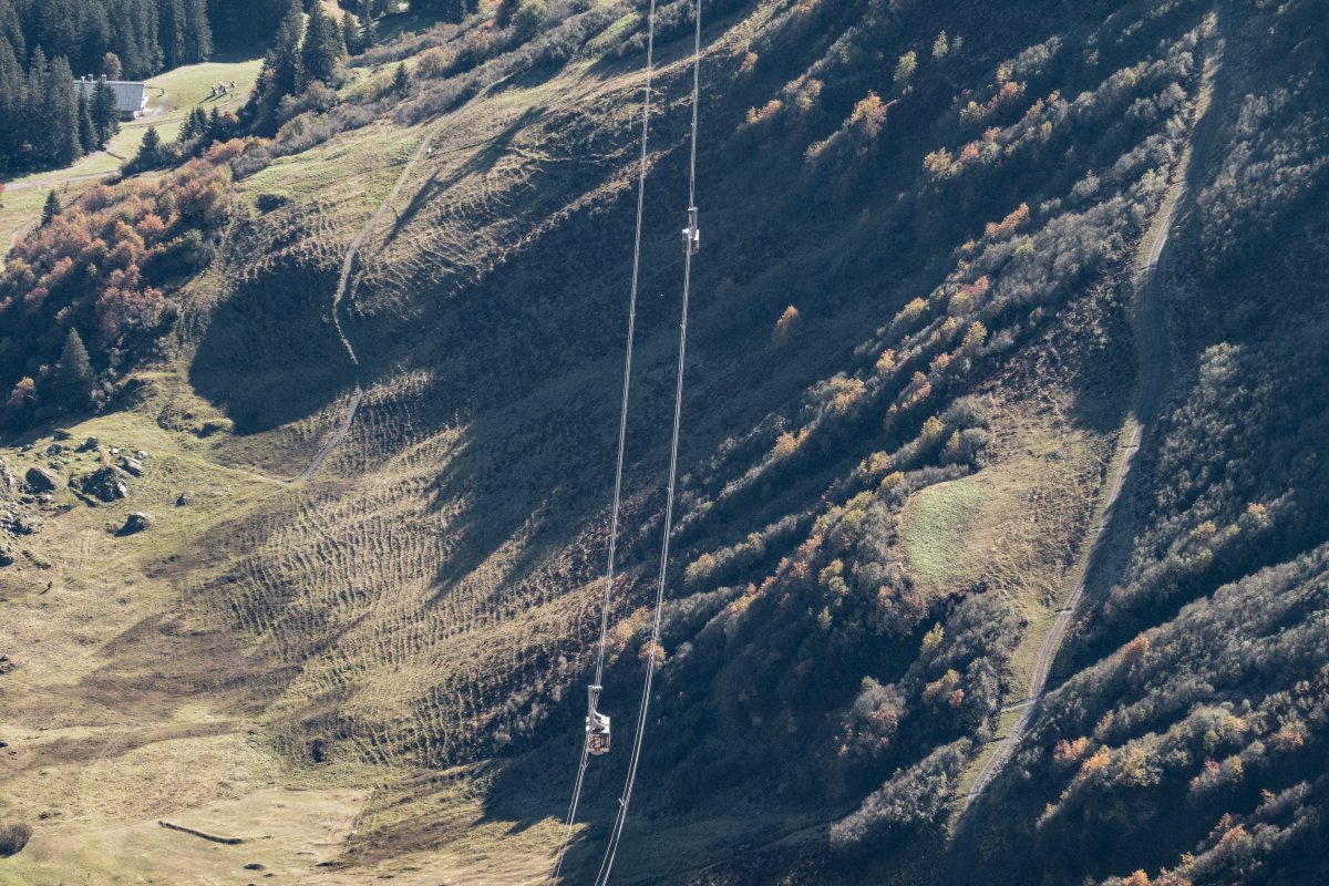 Luftseilbahn Mürren-Birg, Oktober 2021