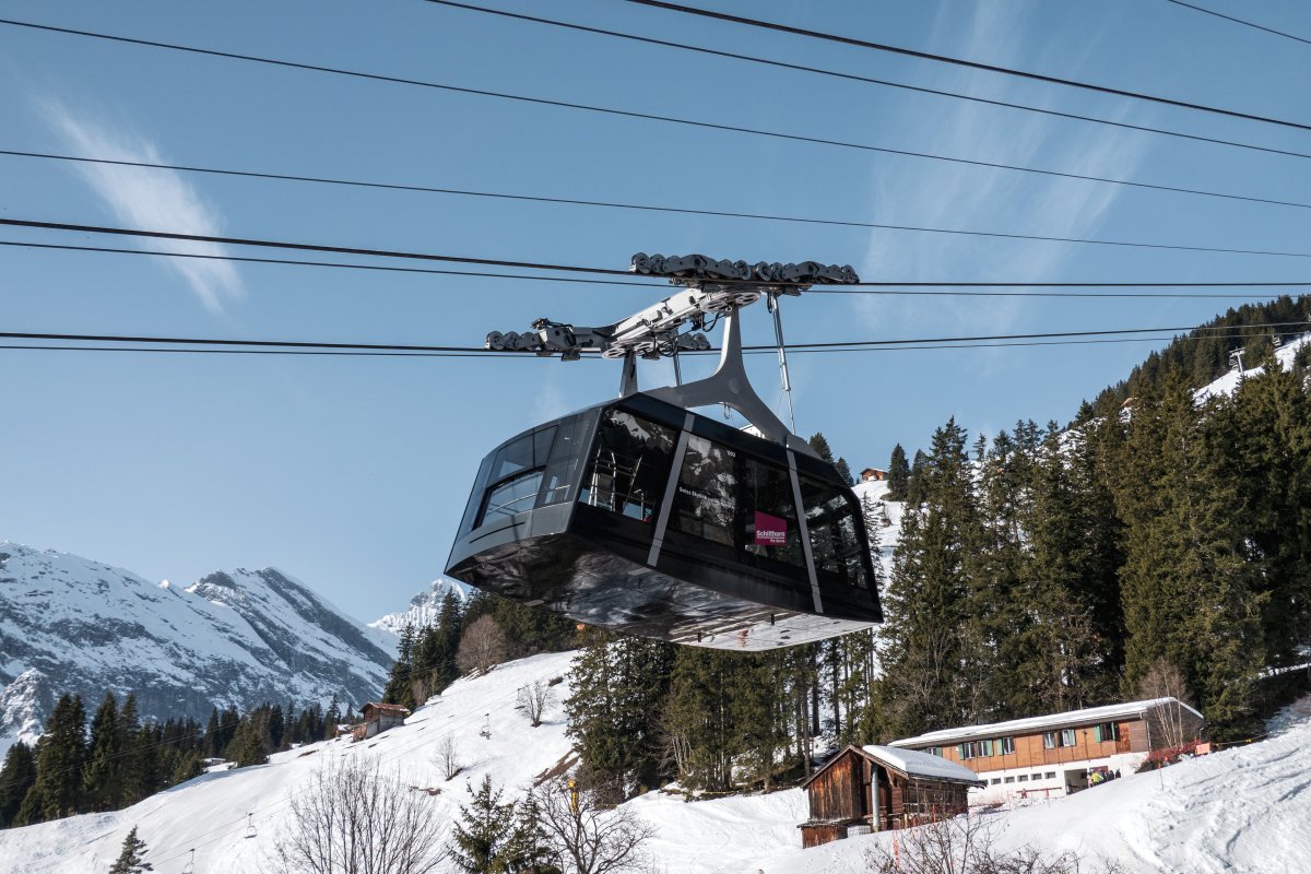 Luftseilbahn Mürren-Birg, März 2026