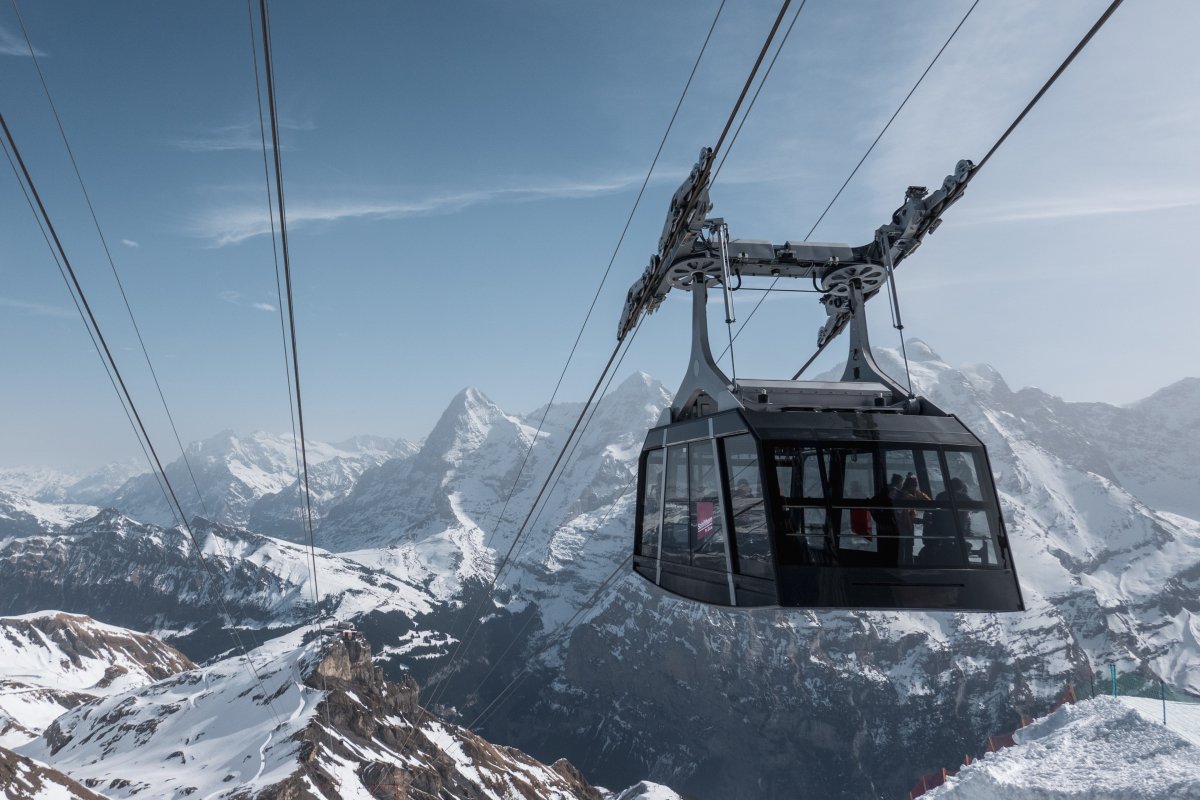 Luftseilbahn Birg-Schilthorn, März 2026