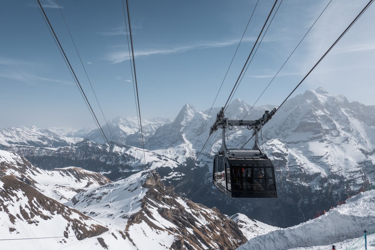 Luftseilbahn Birg-Schilthorn, März 2026