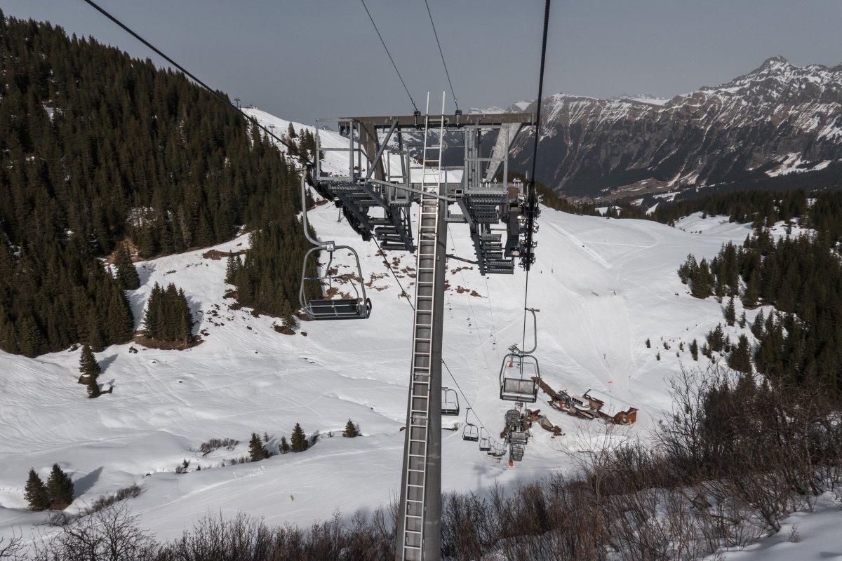 Sesselbahn Allmiboden-Allmendhubel, März 2026