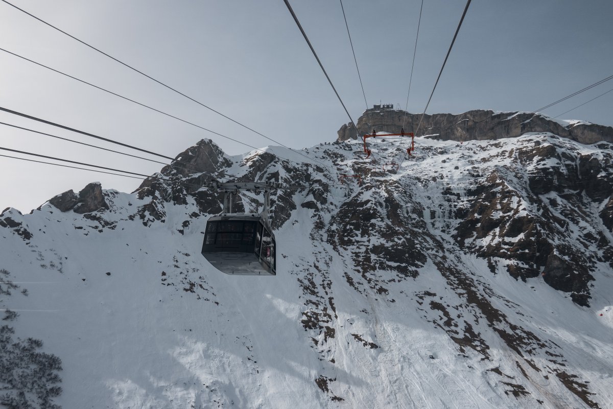 Luftseilbahn Mürren-Birg, März 2026