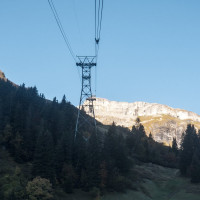 Luftseilbahn Mürren-Birg, Oktober 2021
