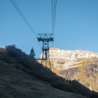 Luftseilbahn Mürren-Birg, Oktober 2021