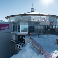 Drehrestaurant Piz Gloria auf dem Schilthorn, Oktober 2021