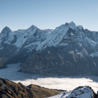 Panorama vom Schilthorn, Oktober 2021