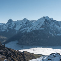 Panorama vom Schilthorn, Oktober 2021