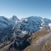 Panorama vom Schilthorn, Oktober 2021
