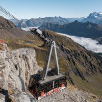 Luftseilbahn Mürren-Birg, Oktober 2021