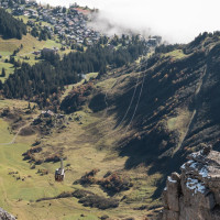 Luftseilbahn Mürren-Birg, Oktober 2021