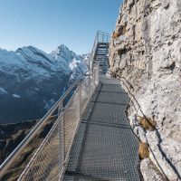 Thrill Walk unter der Station Birg, Oktober 2021