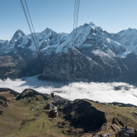 Luftseilbahn Mürren-Birg, Oktober 2021