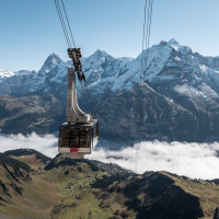 Luftseilbahn Mürren-Birg, Oktober 2021