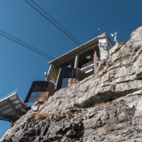 Bergstation der Luftseilbahn Mürren-Birg, Oktober 2021