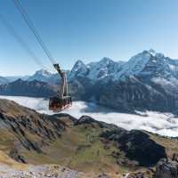 Luftseilbahn Mürren-Birg, Oktober 2021