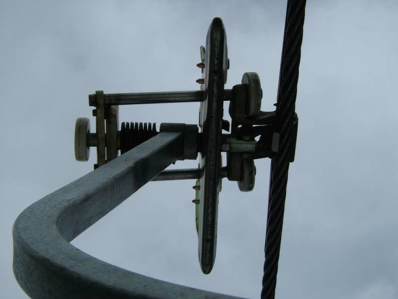 Sesselbahn Bellwald-Richinen, April 2006