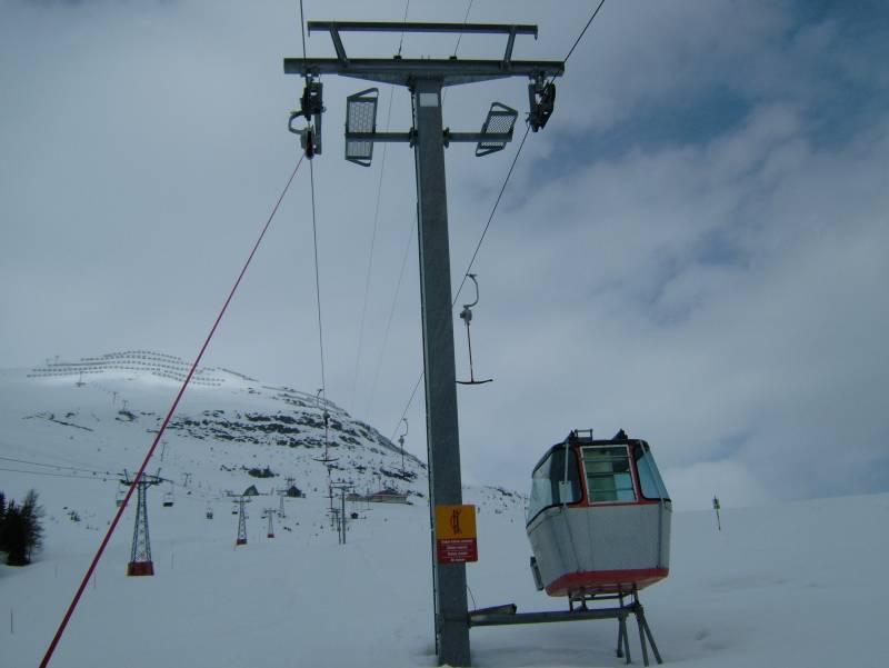 Schlepplift Matten, April 2006