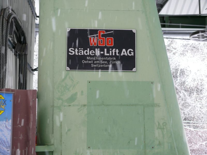 Sesselbahn Mayens de Nax-Gautier, März 2008